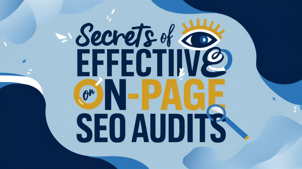 Mastering On-Page SEO audits : The Strategies for Success