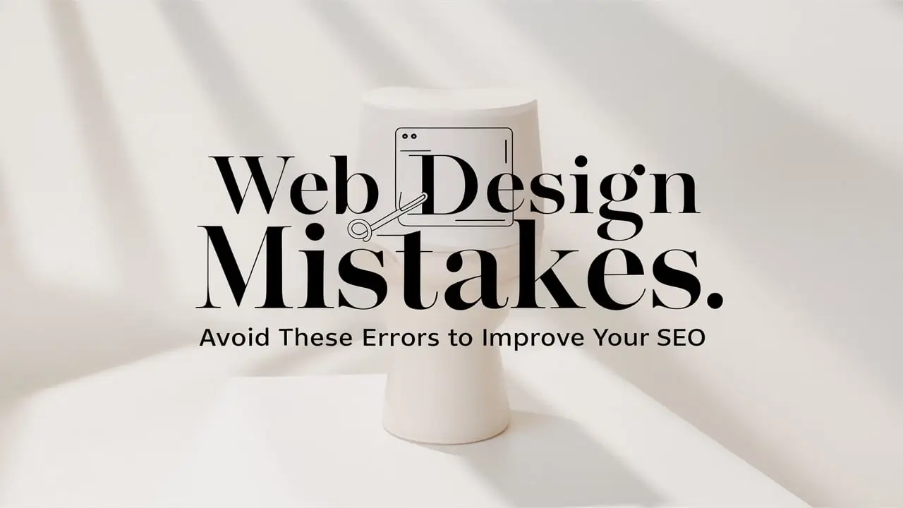Web Design Mistakes: Avoid These Errors to Improve Your SEO