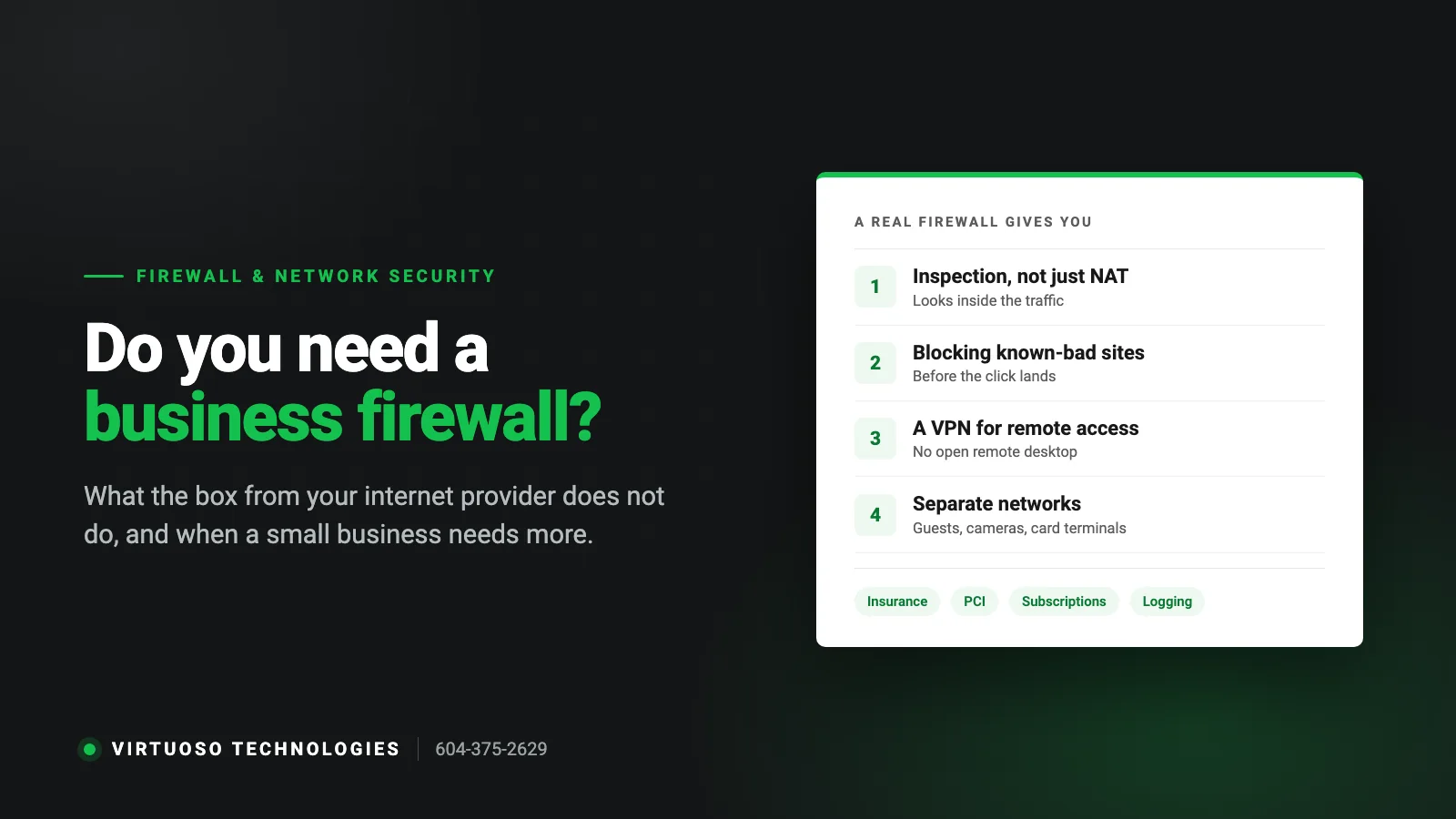 Does a Small Business Need a Firewall? Your Internet Provider's Router Is Not One